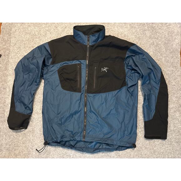 Arc'teryx Tau Light Jacket XL Vtg 2001 Nylon Windbreaker Ripstop